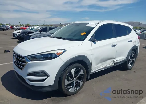 2016 Hyundai Tucson Limited из США, поврежденный, VIN KM8J3CA23GU029360